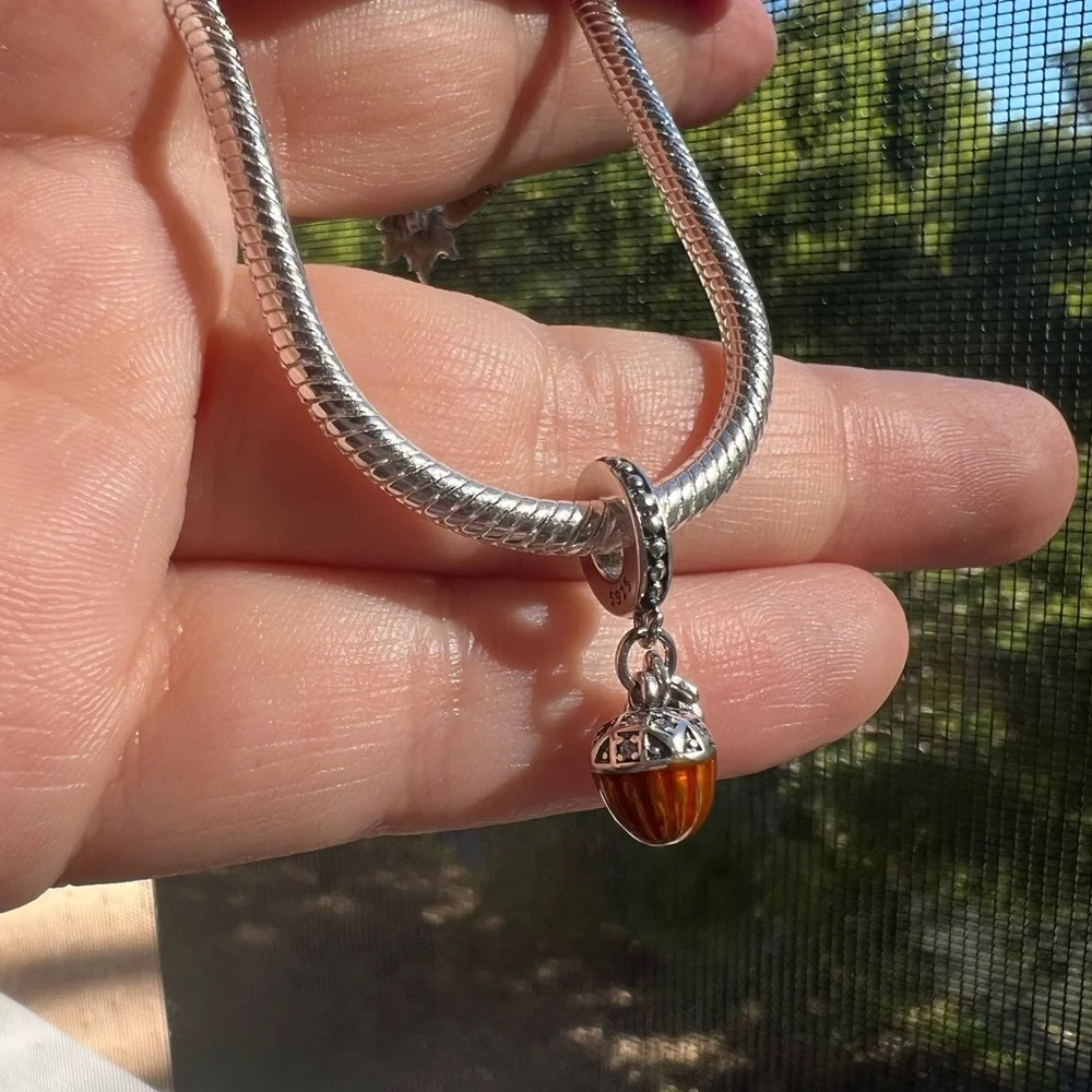 Acorn Dangle Charm